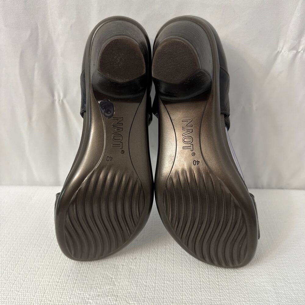 Naot Sandals Womens Size 9 Future Brown Heel Buckle - Picture 9 of 9